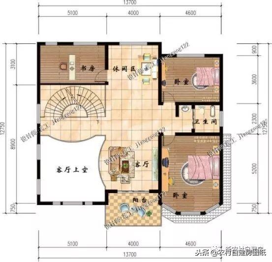 這5套實用型三層自建房設(shè)計，土豪有的你全有，不比那些百萬豪宅差
