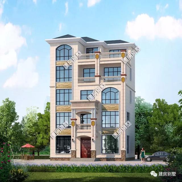 11.5×11.5米五層別墅設(shè)計，一共有10個臥室，家里多少人都能住下！