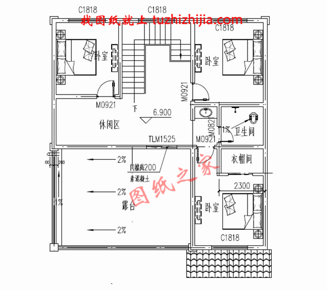 農村120方三層自建房子圖，簡單耐看、經典實用，再過20年也不落伍！