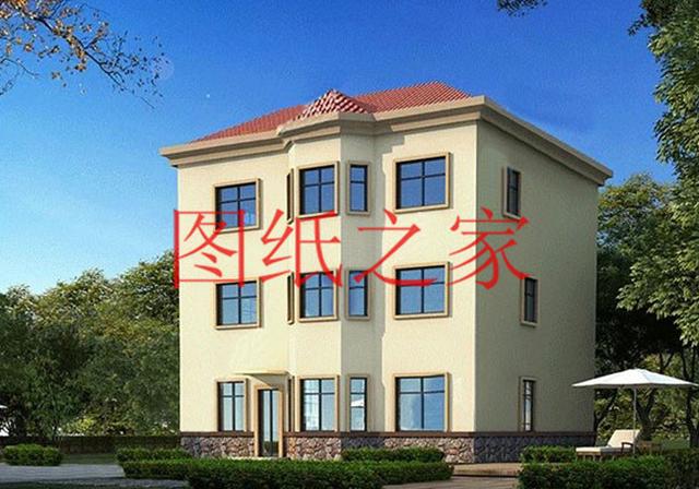 11X12米的三層別墅，多臥室還帶大露臺，溫馨又宜居！