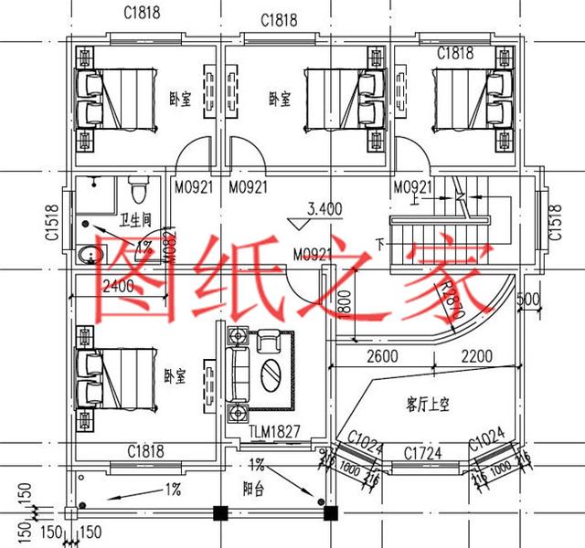 11X12米的三層別墅，多臥室還帶大露臺，溫馨又宜居！