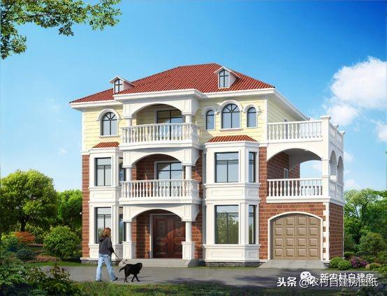 最受歡迎的幾款帶車庫的別墅設計，看了圖紙才知道