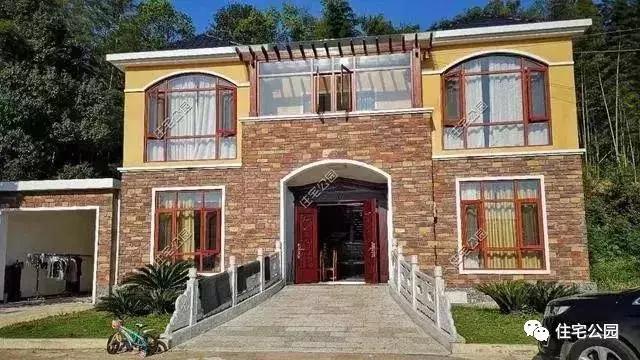 湖南農村自建2層漂亮別墅，土建50萬裝修70萬，這樣式真漂亮