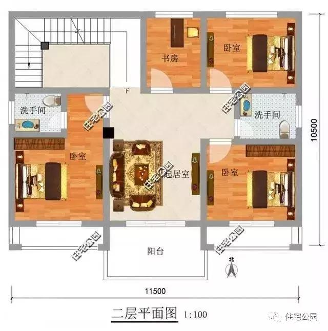 湖南農村自建2層漂亮別墅，土建50萬裝修70萬，這樣式真漂亮