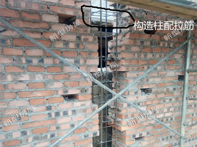 構造柱不設馬牙槎的自建房，還不如不要，完全是浪費鋼筋！