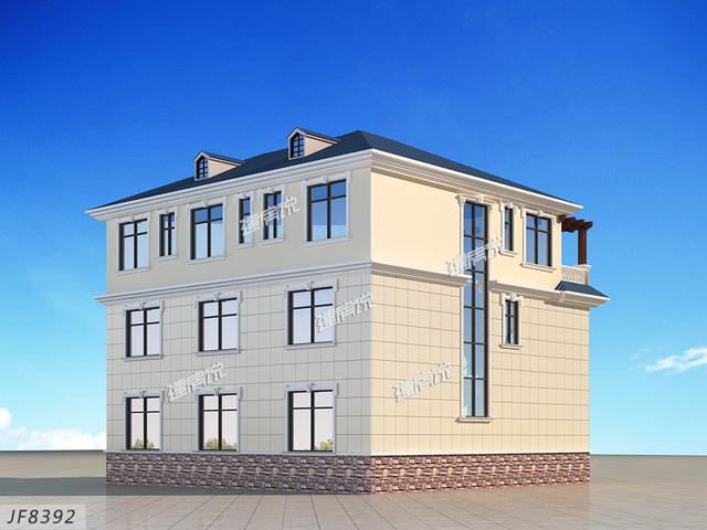 漂亮又實(shí)用的三層歐式別墅設(shè)計(jì)圖，鄉(xiāng)親們搶著蓋