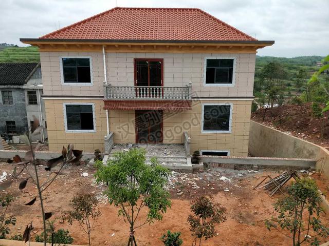 湖南郝總自建15X15米農村三層別墅，才花了45萬，宅地臨路，布局完美！