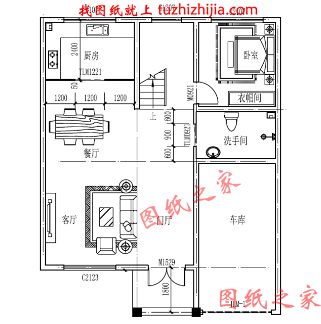 農村100平米自建房圖紙設計，小宅基地也能建成大氣實用的別墅！