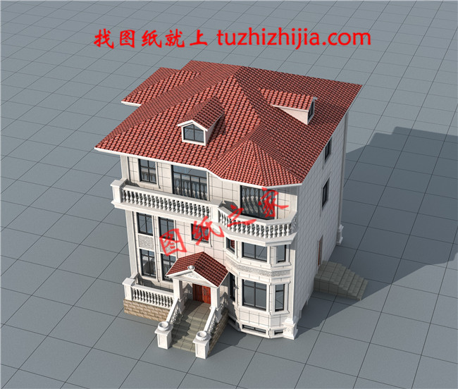 農村40萬左右房子圖片外觀效果圖,帶地下室,外觀時尚大氣