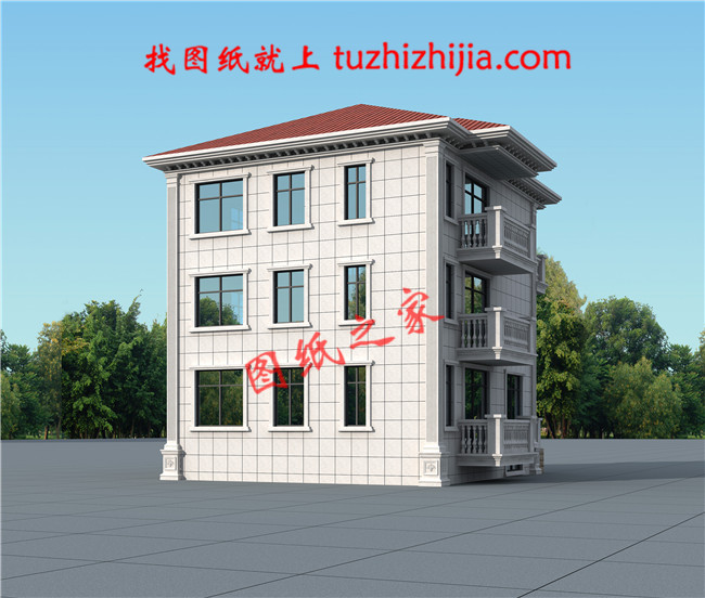 農村40萬左右房子圖片外觀效果圖,帶地下室,外觀時尚大氣