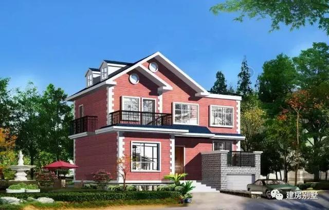 精致漂亮的農村自建小別墅效果圖，第一款就非常驚艷！