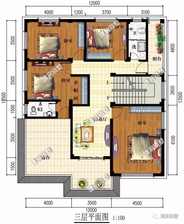 兩套三層農村別墅設計，非常干凈漂亮，第二棟湖北人都在建