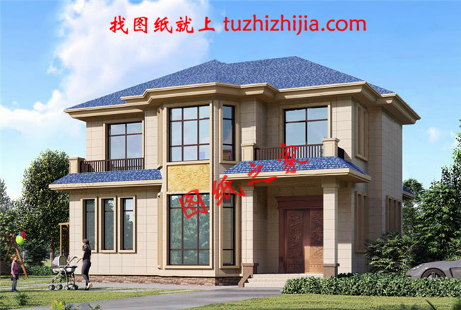 簡單大氣的農(nóng)村房子設計圖，非常漂亮的二層別墅