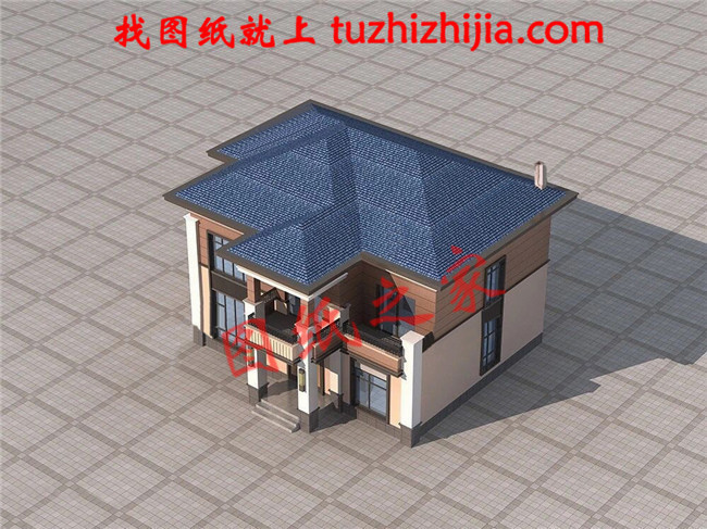 簡單大氣的農(nóng)村房子設計圖，非常漂亮的二層別墅