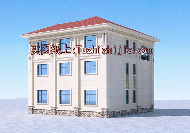 農村50萬三層別墅款式自建房圖，建成村里人都羨慕壞了！