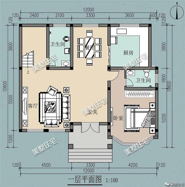 6套農村自建別墅設計，1套2層5套三層，村里人建了都說好！