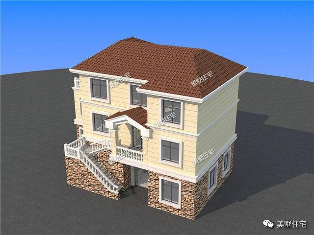 6套農村自建別墅設計，1套2層5套三層，村里人建了都說好！