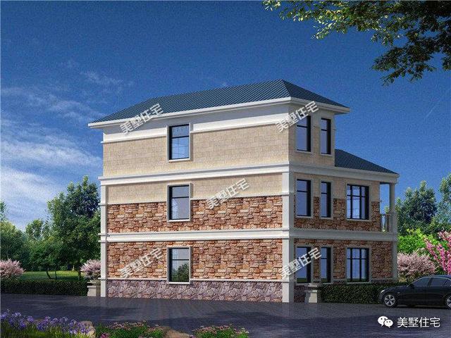 6套農村自建別墅設計，1套2層5套三層，村里人建了都說好！