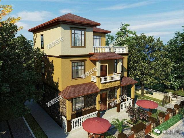 6套農村自建別墅設計，1套2層5套三層，村里人建了都說好！