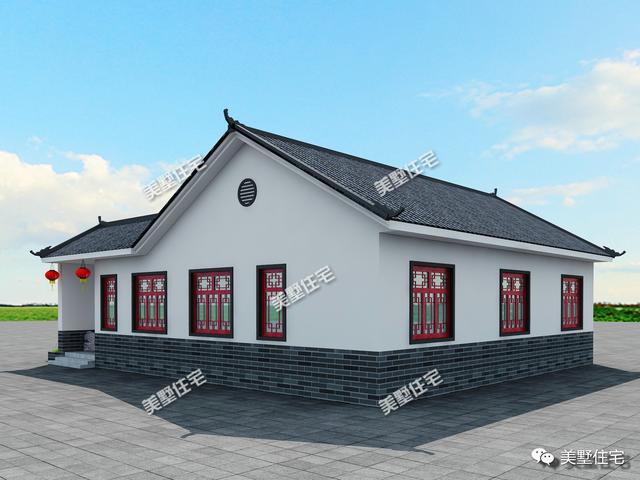 歐式別墅已經過時了，中式合院別墅才是最美的！