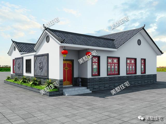 歐式別墅已經過時了，中式合院別墅才是最美的！