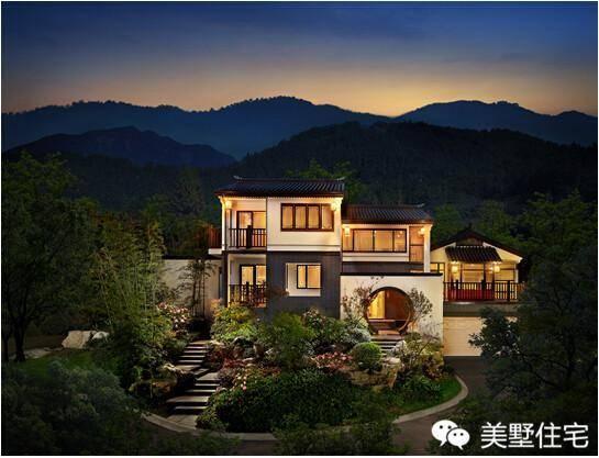 最美不過中式傳統別墅，這10套新中式別墅，隨便建上一棟都美滋滋的！