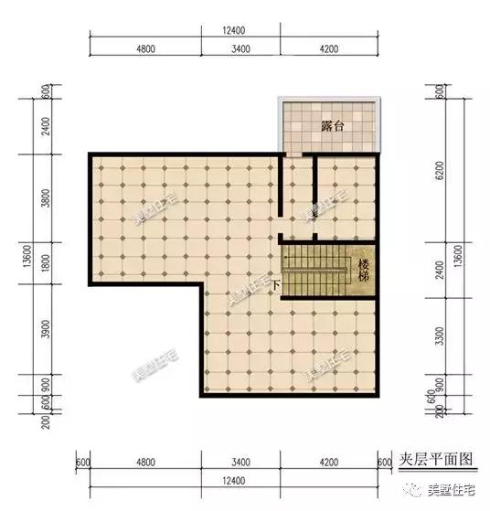 3帶車庫的農村二層別墅設計圖，外觀精美，建一棟面子十足