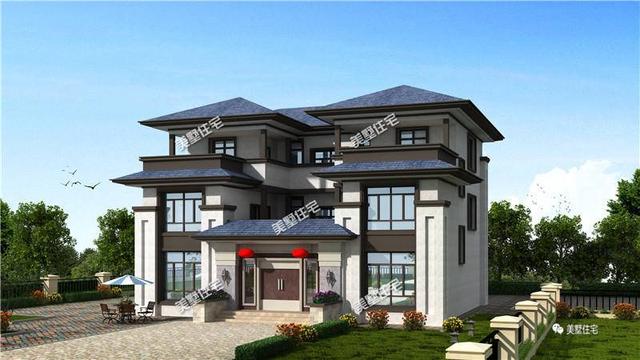 中國人還是最喜歡建中式別墅，這5款戶型不容錯過！