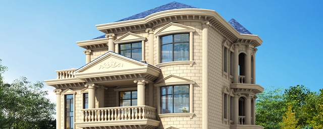 農(nóng)村60萬(wàn)三層別墅款式設(shè)計(jì)圖，美觀大氣上檔次，村里人都羨慕！