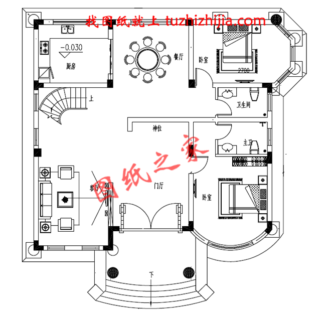 農(nóng)村60萬(wàn)三層別墅款式設(shè)計(jì)圖，美觀大氣上檔次，村里人都羨慕！