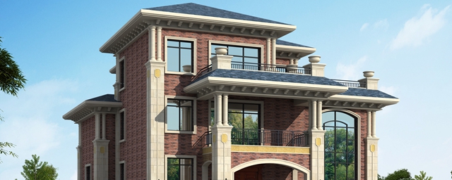 農村70萬三層別墅款式設計圖，讓一家人都住得舒適舒心！