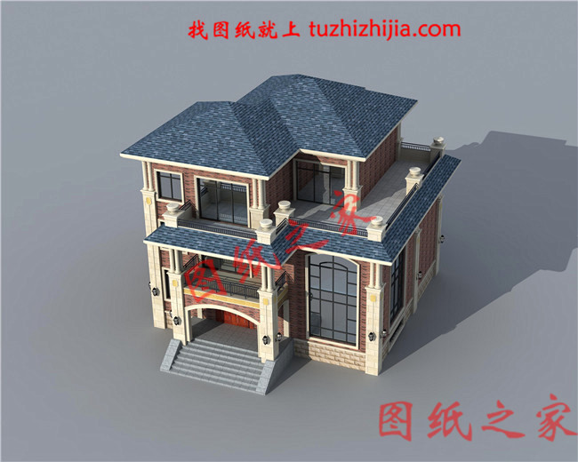 農村70萬三層別墅款式設計圖，讓一家人都住得舒適舒心！