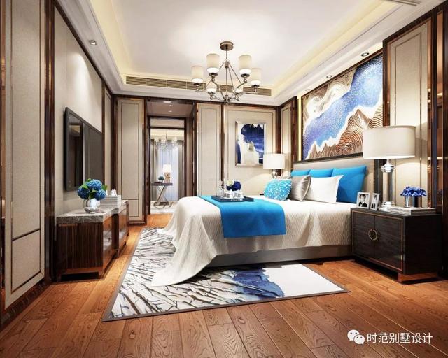 新中式三層復(fù)式別墅設(shè)計方案，16x12米帶車庫多露臺，美觀大氣適合自建