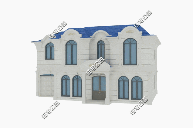 三世同堂的家庭如何蓋房？這套法式二層別墅，4室2廳5衛，車庫入戶，一定要收藏