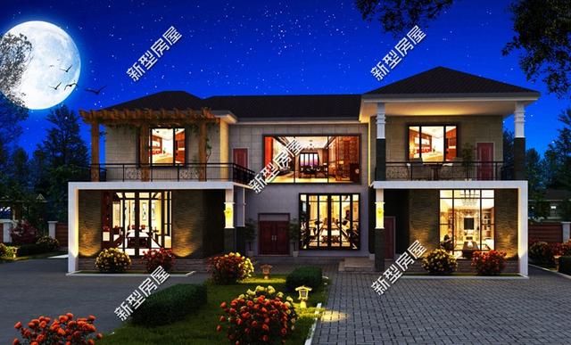 農村小伙建房內外墻全砌空斗墻，你覺得這樣結實嗎？