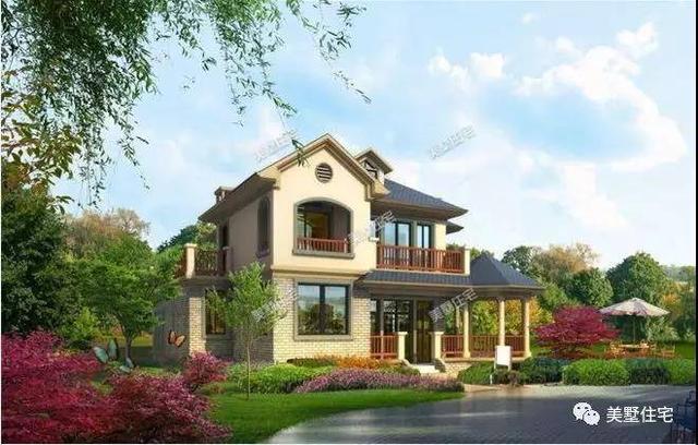 16套非常流行的自建別墅設計，原來農村房子這么好看了！