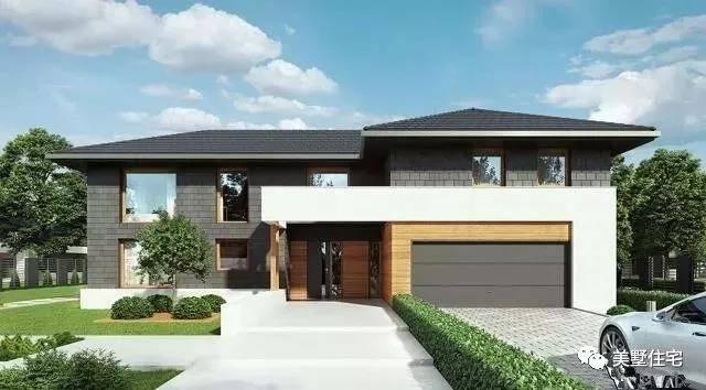 16套非常流行的自建別墅設計，原來農村房子這么好看了！