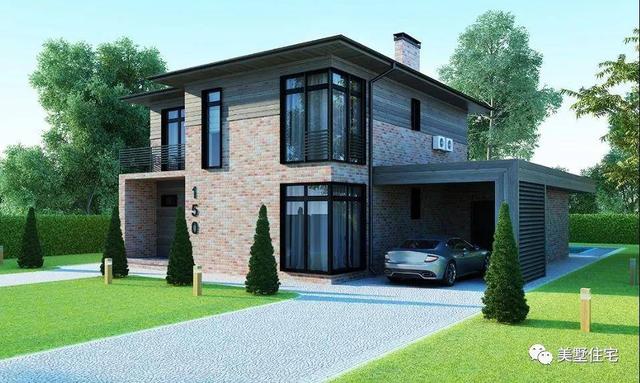 16套非常流行的自建別墅設計，原來農村房子這么好看了！