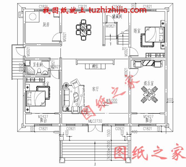農村40萬左右房子圖片及設計圖,非常簡單大氣的二層別墅！