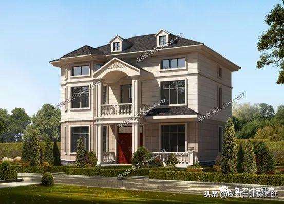 120平的農村自建別墅設計圖，戶型方正在哪里都能建，第3套進深10米讓人刮目相看