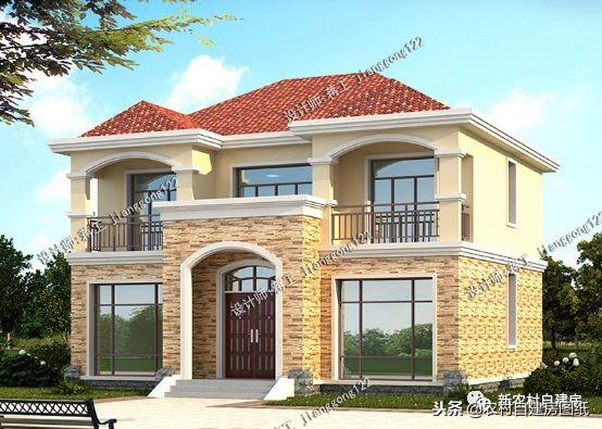 城里沒房只能單身？看看這套22萬建成的二層別墅