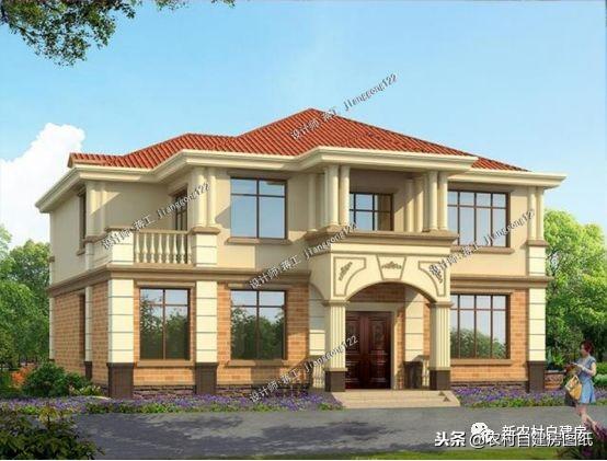 2套農村二層別墅設計，都是網紅爆款，一款富麗堂皇，一款經濟實惠，你更中意哪一款