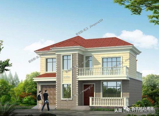 3款新款農村二層別墅設計圖紙，實用經濟易建造 農村施工隊都看得懂