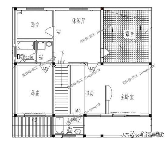 3款新款農村二層別墅設計圖紙，實用經濟易建造 農村施工隊都看得懂