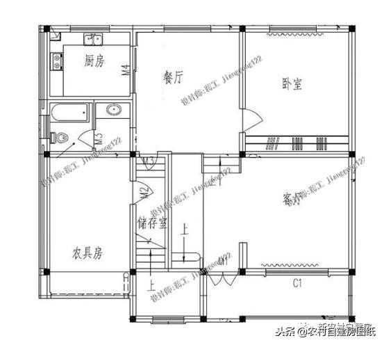3款新款農村二層別墅設計圖紙，實用經濟易建造 農村施工隊都看得懂