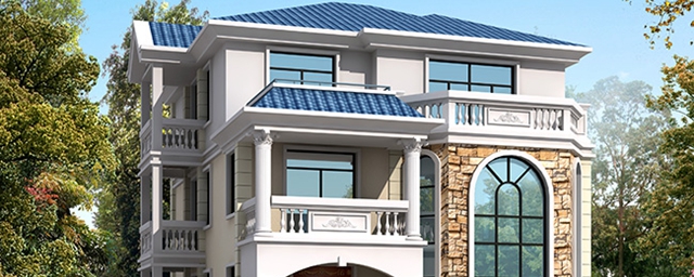 農(nóng)村40萬(wàn)三層別墅款式設(shè)計(jì)圖，讓你建成一棟漂亮又實(shí)用的小別墅！