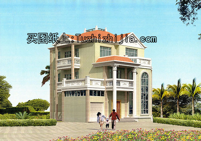 農(nóng)村40萬(wàn)三層別墅款式設(shè)計(jì)圖，讓你建成一棟漂亮又實(shí)用的小別墅！