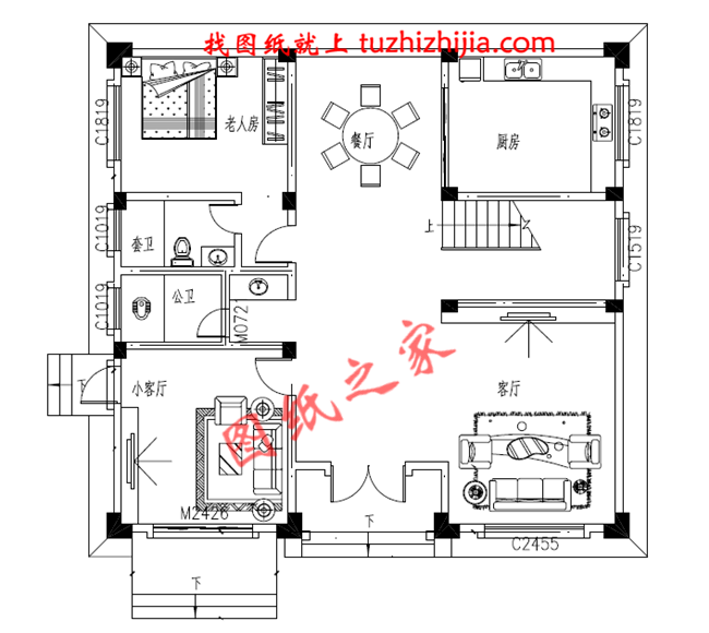 四層農村80萬別墅款式設計圖，全鄉最美，根本找不到競爭對手