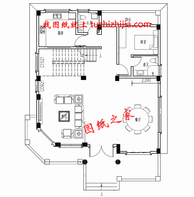 四層農村80萬別墅款式設計圖，全鄉最美，根本找不到競爭對手