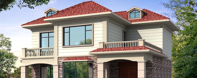 兩層40萬農村別墅真實圖片，給自己建造一個溫馨的家！